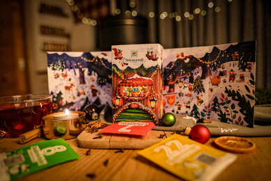 Tee Adventkalender mit Teebeutel | © SONNENTOR